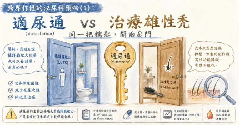 Dutasteride副作用有哪些？