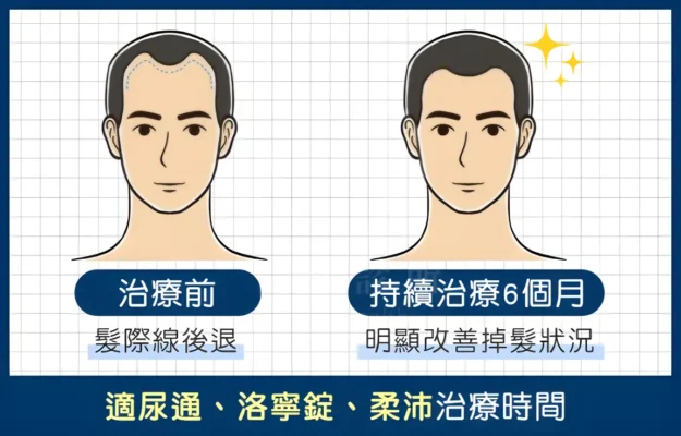 適尿通治療雄性秃真的有效果嗎
